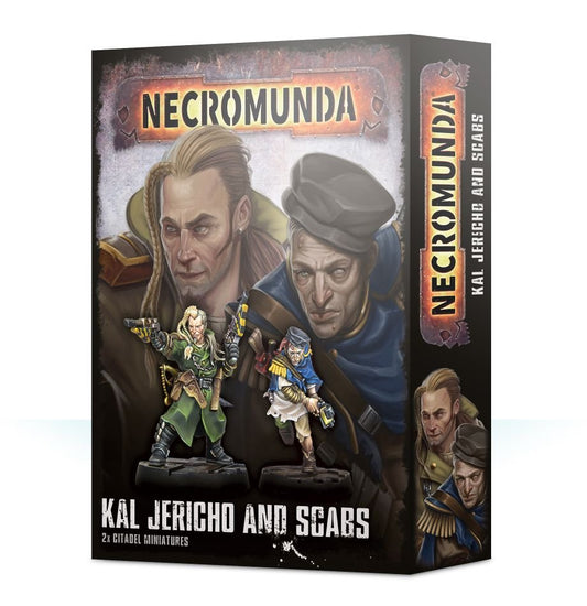 Kal Jericho and Scabs Necromunda Games Workshop   