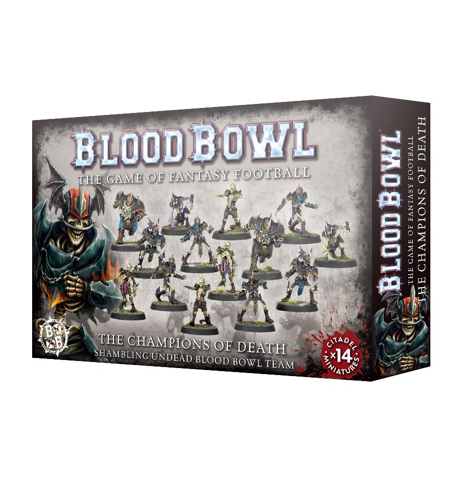 Champions of Death - Shambling Undead Blood Bowl Team Blood Bowl Games Workshop   