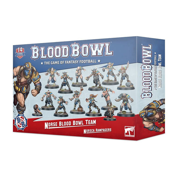 Norse Blood Bowl Team: Norsca Rampagers Blood Bowl Games Workshop   
