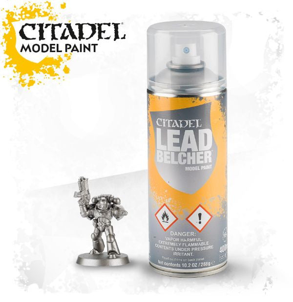 Citadel Spray Paints - Leadbelcher Spray Board Games Games Workshop   