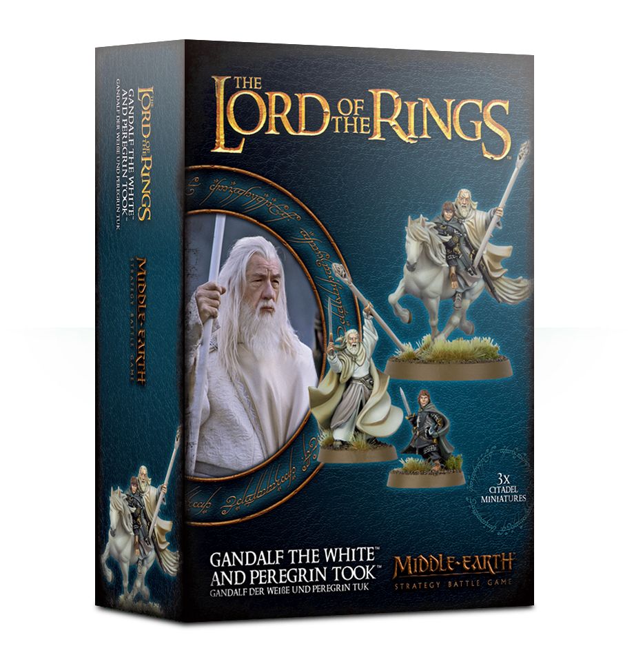 Gandalf™ the White and Peregrin Took™ Middle-earth™ Strategy Battle Game Games Workshop   