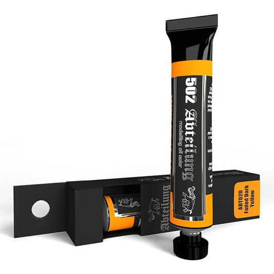 ABT020 AK Interactive Abteilung 502 Oils - Faded Dark Yellow Craft Paint, Ink & Glaze Lets Play Games   