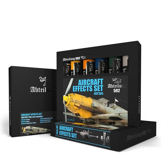 ABT305 AK Interactive Oil Sets - Aircraft Effects Set Craft Paint, Ink & Glaze Lets Play Games   
