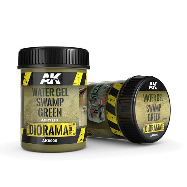 AK8006 AK Diorama Series Water Gel Swamp Green Effects 250ml Diorama Series Lets Play Games   