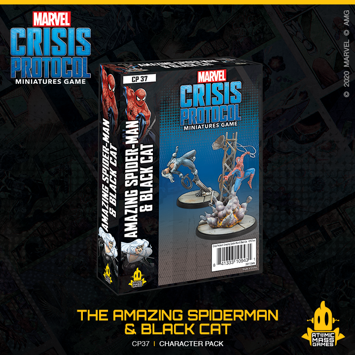Marvel Crisis Protocol Amazing Spider-Man & Black Cat Marvel Crisis Protocol Lets Play Games   
