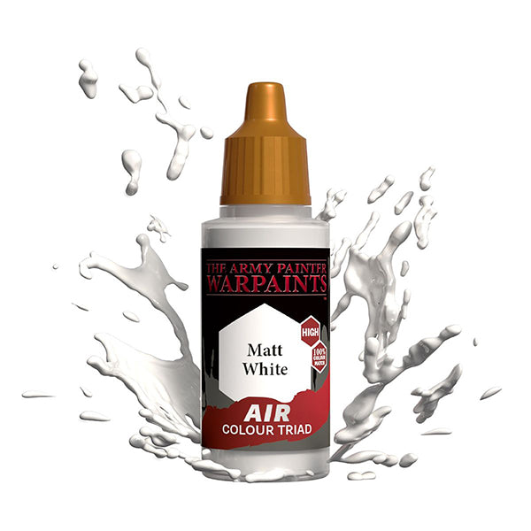 AW1102 Army Painter - Air Matt White 18ml Army Painter Air War and Peace Games   