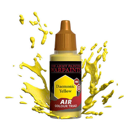 AW1107 Army Painter - Air Daemonic Yellow 18ml Army Painter Air War and Peace Games   