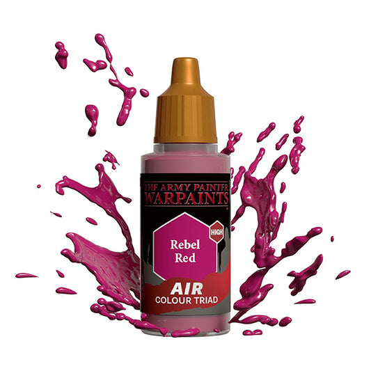 Army Painter Warpaints - Air Rebel Red Acrylic Paint 18ml Army Painter Air War and Peace Games   