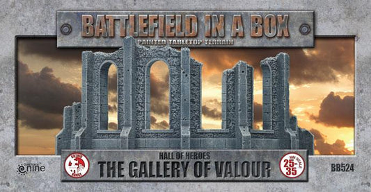 Gothic Battlefields - Gallery of Valour (x1) - 30mm Battlefield in a Box Aetherworks   