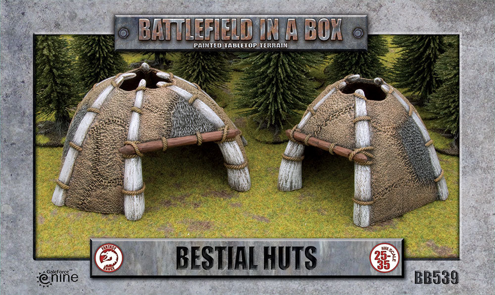 Bestial Huts (x2) Board Games Irresistible Force   
