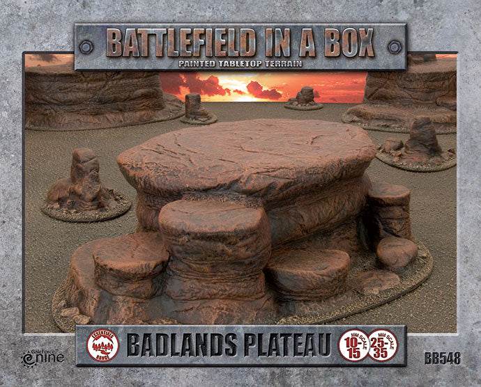 Badlands Plateau - Mars (x1) - 30mm Battlefield in a Box Aetherworks   