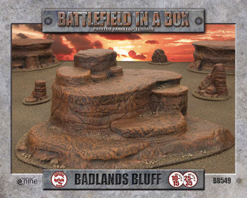 Badlands Bluff Battlefield in a Box Aetherworks   