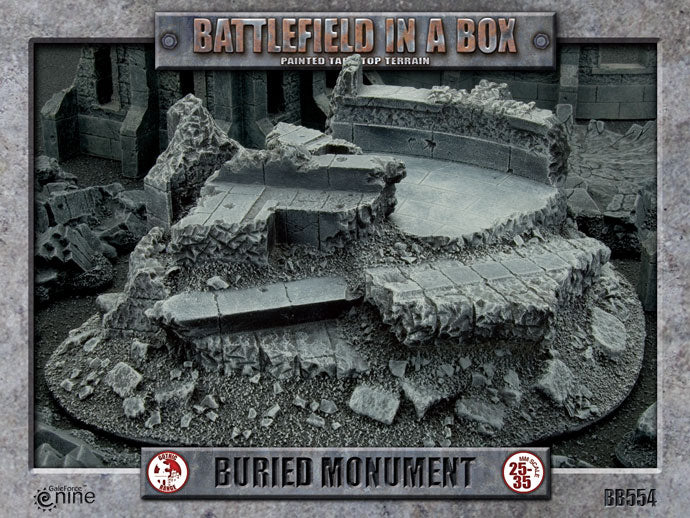 Gothic Terrain - Buried Monument Battlefield in a Box Aetherworks   