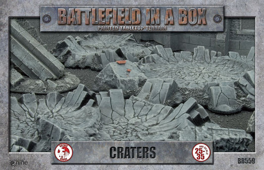 Gothic Terrain - Craters Battlefield in a Box Aetherworks   