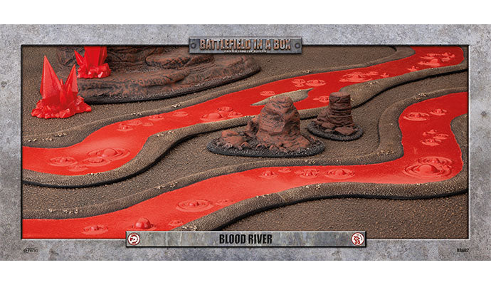 Blood River (6ft) - 30mm Battlefield in a Box Aetherworks   