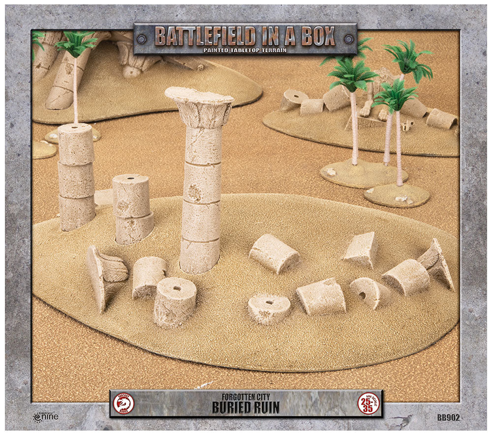 Forgotten City - Buried Ruin (x1) - 30mm Battlefield in a Box Aetherworks   