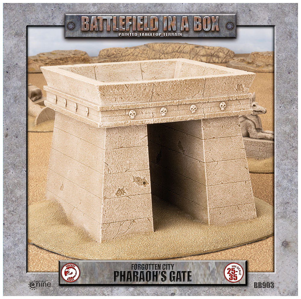 Forgotten City - Pharaoh's Gate (x1) - 30mm Battlefield in a Box Aetherworks   