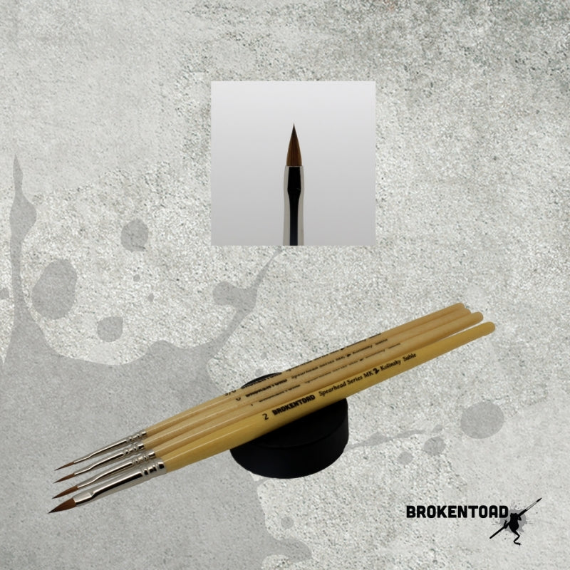 Broken Toad - Spearhead Series MK2 Brush - Size 2 Brokentoad Brokentoad   