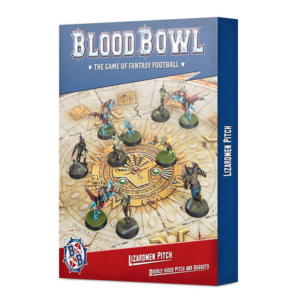 Blood Bowl Lizardmen Pitch OOP Blood Bowl Games Workshop   