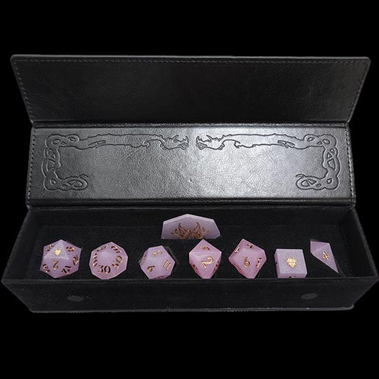 Chronicle 8 Piece 'D2' Resin Dice Sets - Astilbe Chronicle RPG Dice Chronicle RPG Store   