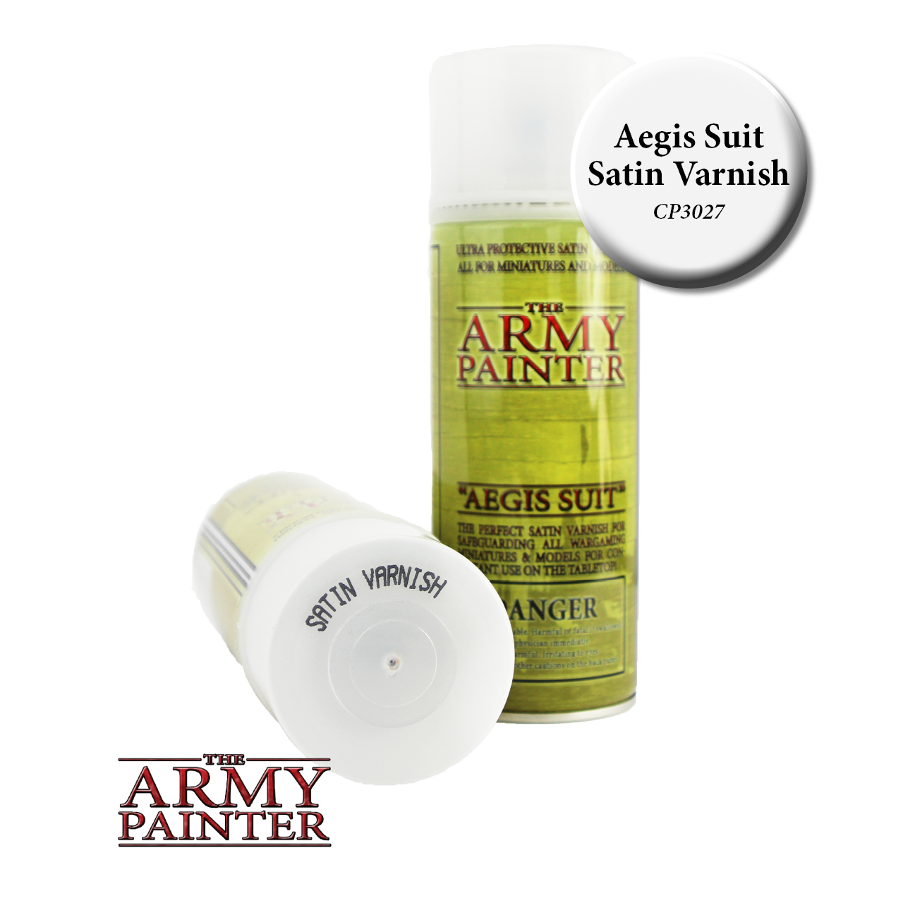 Army Painter Sprays - Aegis Suit Satin Varnish Army Painter Sprays War and Peace Games   