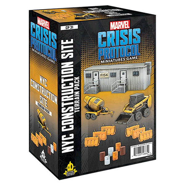 Marvel Crisis Protocol Miniatures Game NYC Construction Site Terrain Marvel Crisis Protocol Lets Play Games   