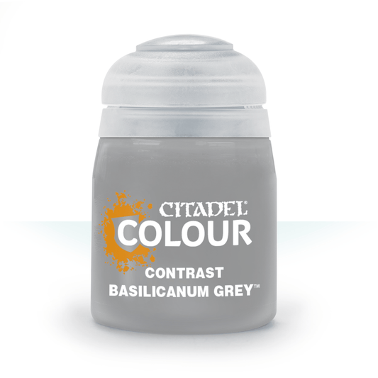 Citadel Contrast: Basilicanum Grey (18ml) Citadel Contrast Games Workshop Paints   