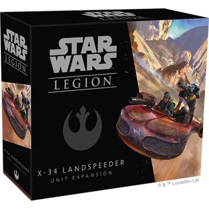 Star Wars Legion X-34 Landspeeder Unit Expansion Star Wars Legion Fantasy Flight Games   