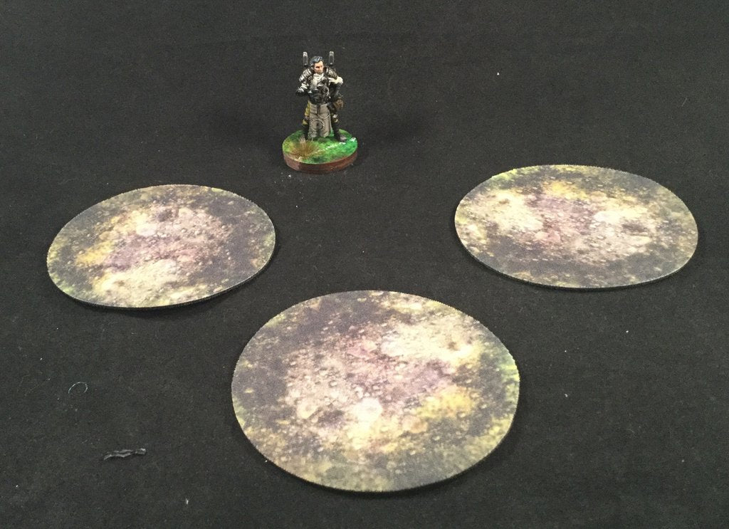 3" AREA OF EFFECT MARKERS - Rough Terrain Accessories Hordes   