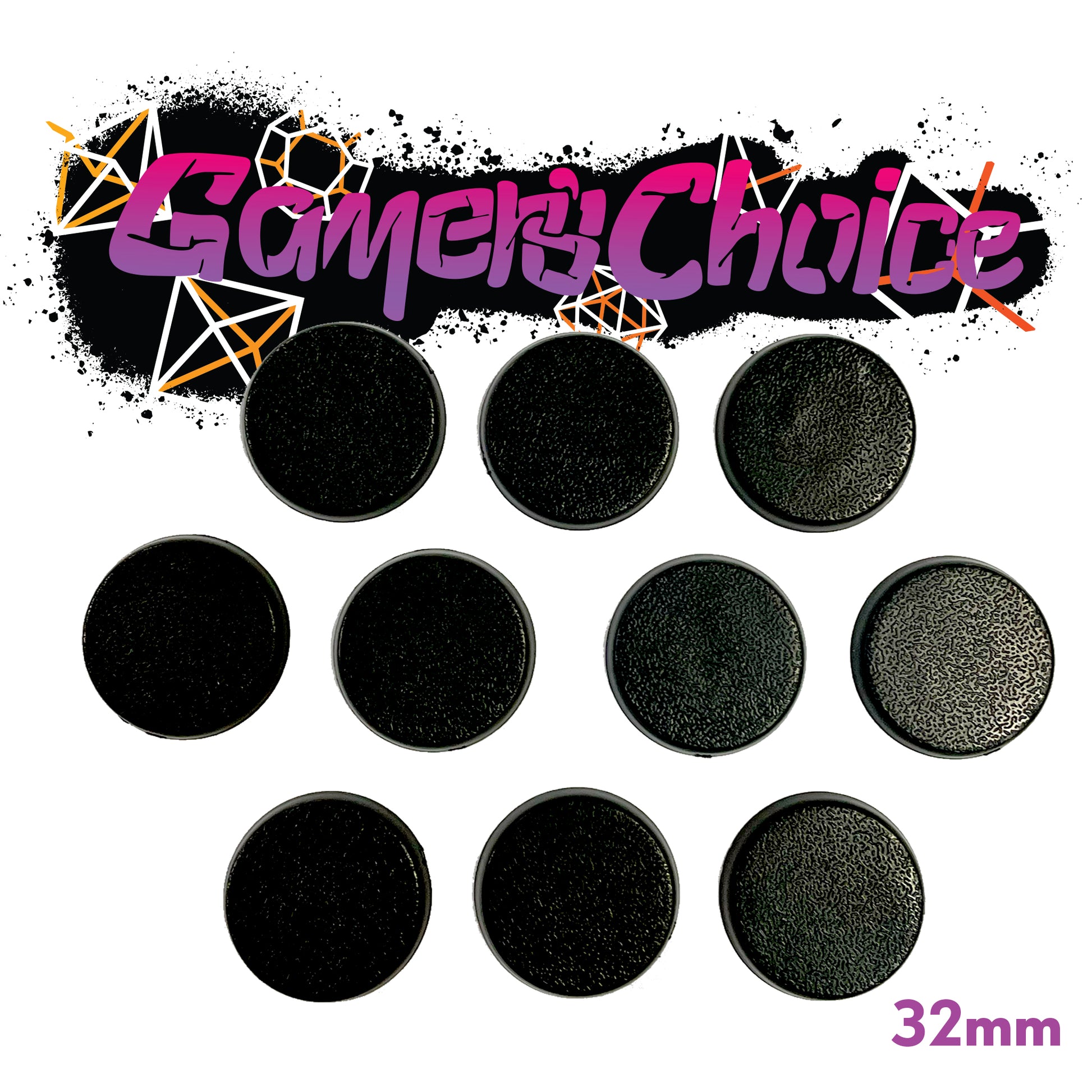 Gamers Choice Bases 32mm x 10 OzHobbies Bases Irresistible Force   