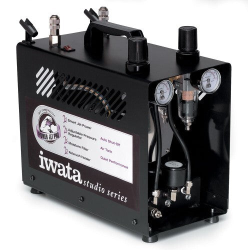 Iwata IS975 - Power Jet Pro Compressor in Case Iwata Compressors Iwata   