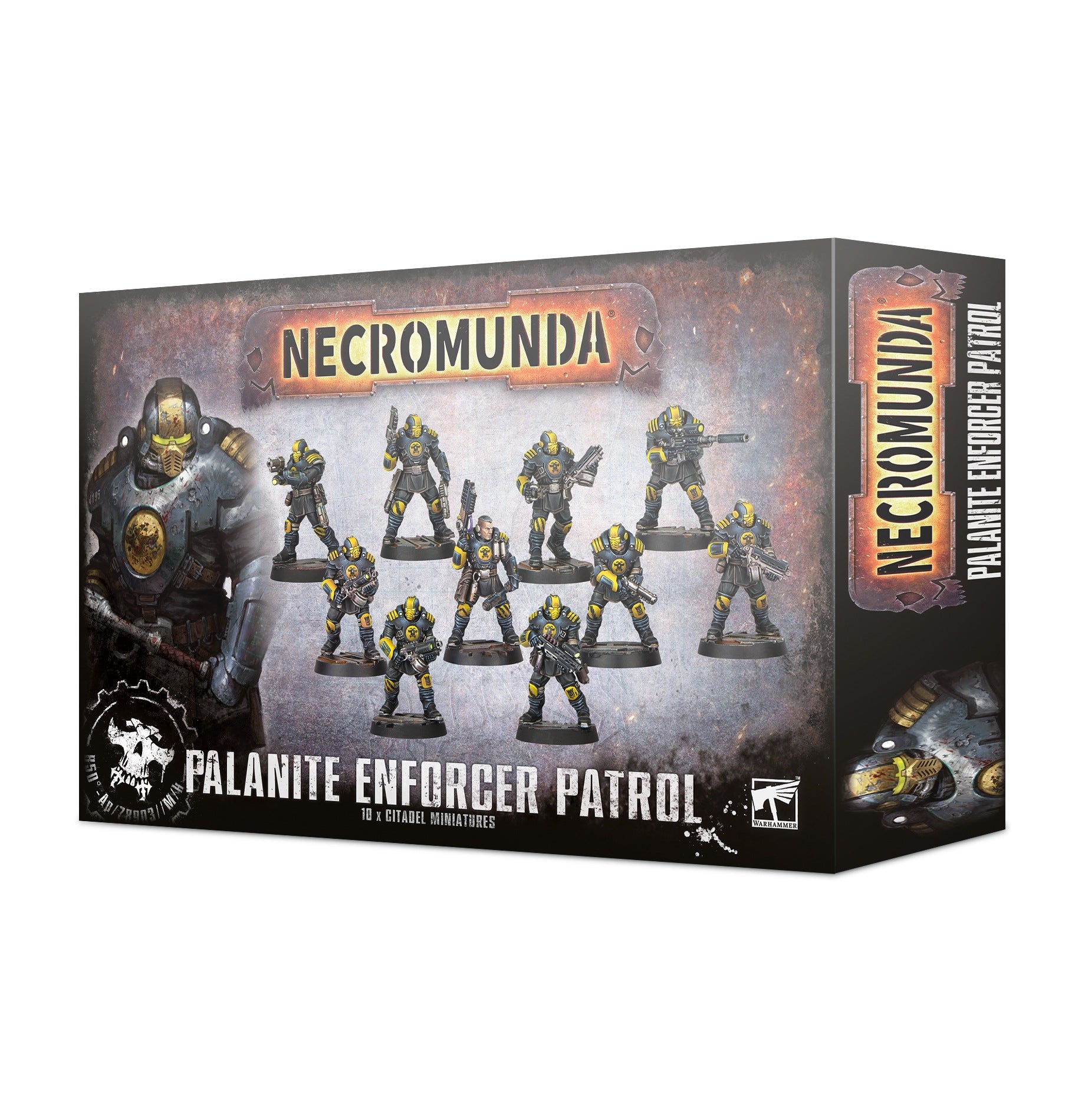 Palanite Enforcer Patrol Necromunda Games Workshop   