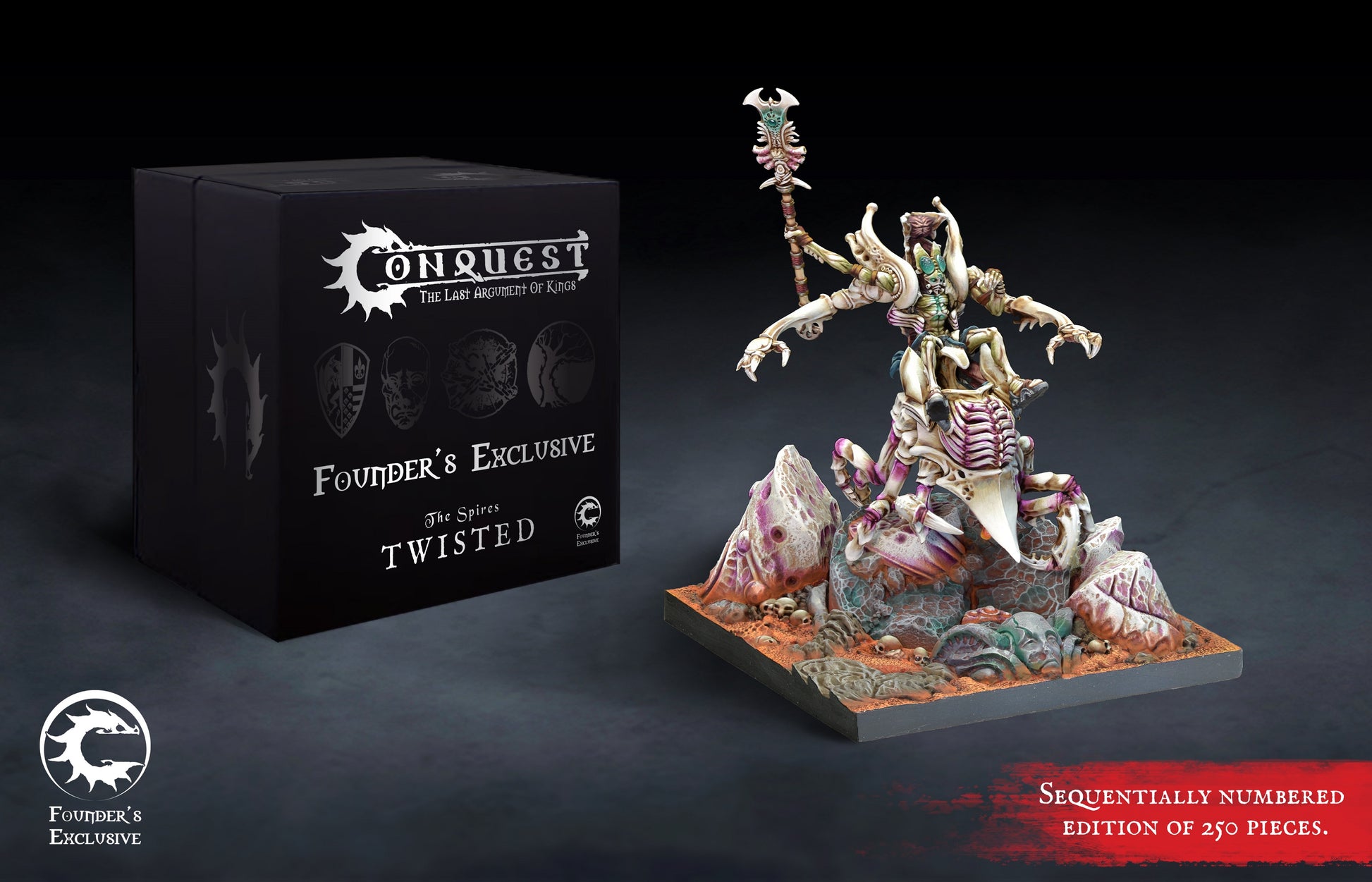 Spires: Twisted Retinue Founder's Exclusive Edition Conquest - The Last Argument of Kings Aetherworks   