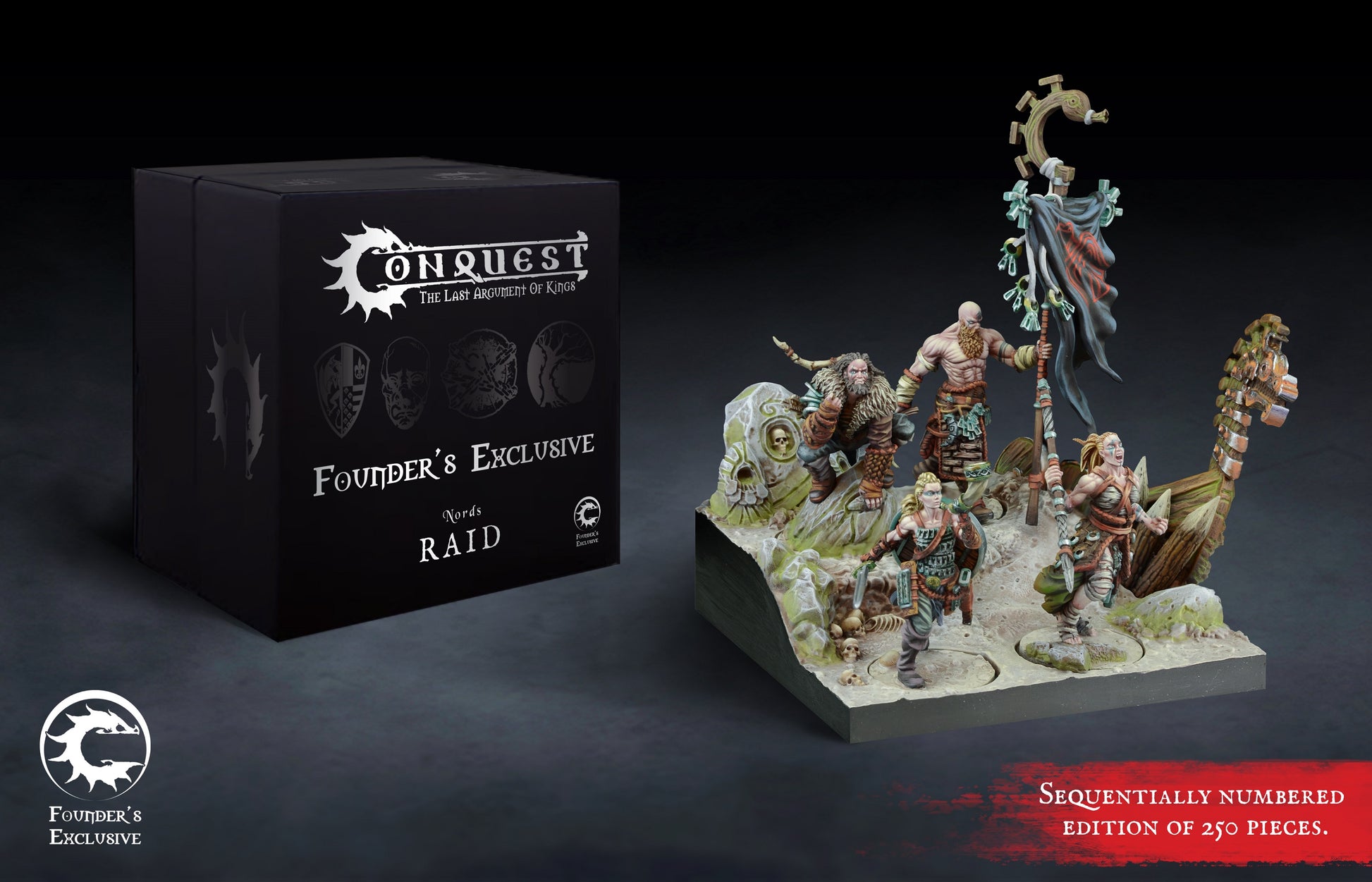 Nords: Raid Retinue Founder's Exclusive Edition Conquest - The Last Argument of Kings Aetherworks   