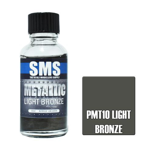 METALLIC LIGHT BRONZE 30ML SMS Paints The Scale Modellers Supply   