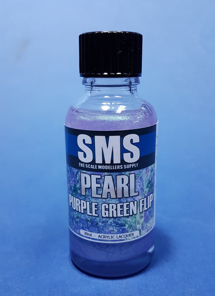 Pearl Purple Green Flip 30ML SMS Paints The Scale Modellers Supply   