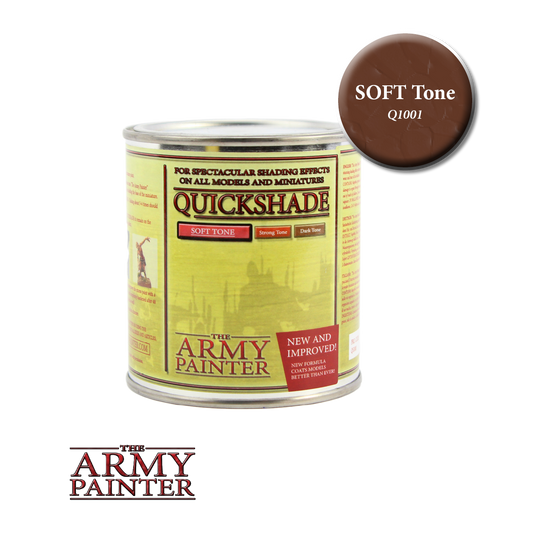 Army Painter : Quick Shade - Soft Tone (250ml) Brushes & Paints Army Painter Quick Shade   