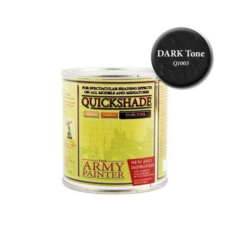 Army Painter : Quick Shade - Dark Tone (250ml) Brushes & Paints Army Painter Quick Shade   
