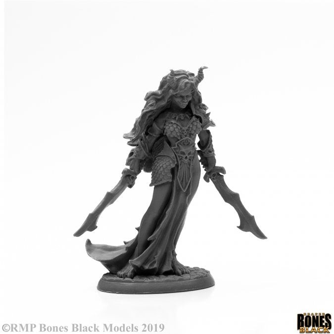 Ziba - Female Efreeti Reaper Bones Black Reapermini   