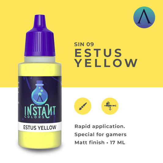 Instant Colors Sin-09 17ml Estus Yellow Scale 75 Instant Colors Lets Play Games   