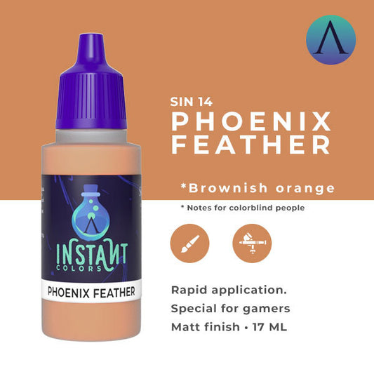 Instant Colors Sin-14 17ml Phoenix Feather Scale 75 Instant Colors Lets Play Games   