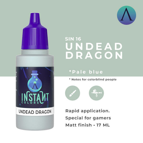 Instant Colors Sin-16 17ml Undead Dragon Scale 75 Instant Colors Lets Play Games   