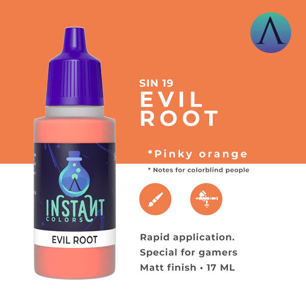 Instant Colors Sin-19 17ml Evil Root Scale 75 Instant Colors Lets Play Games   