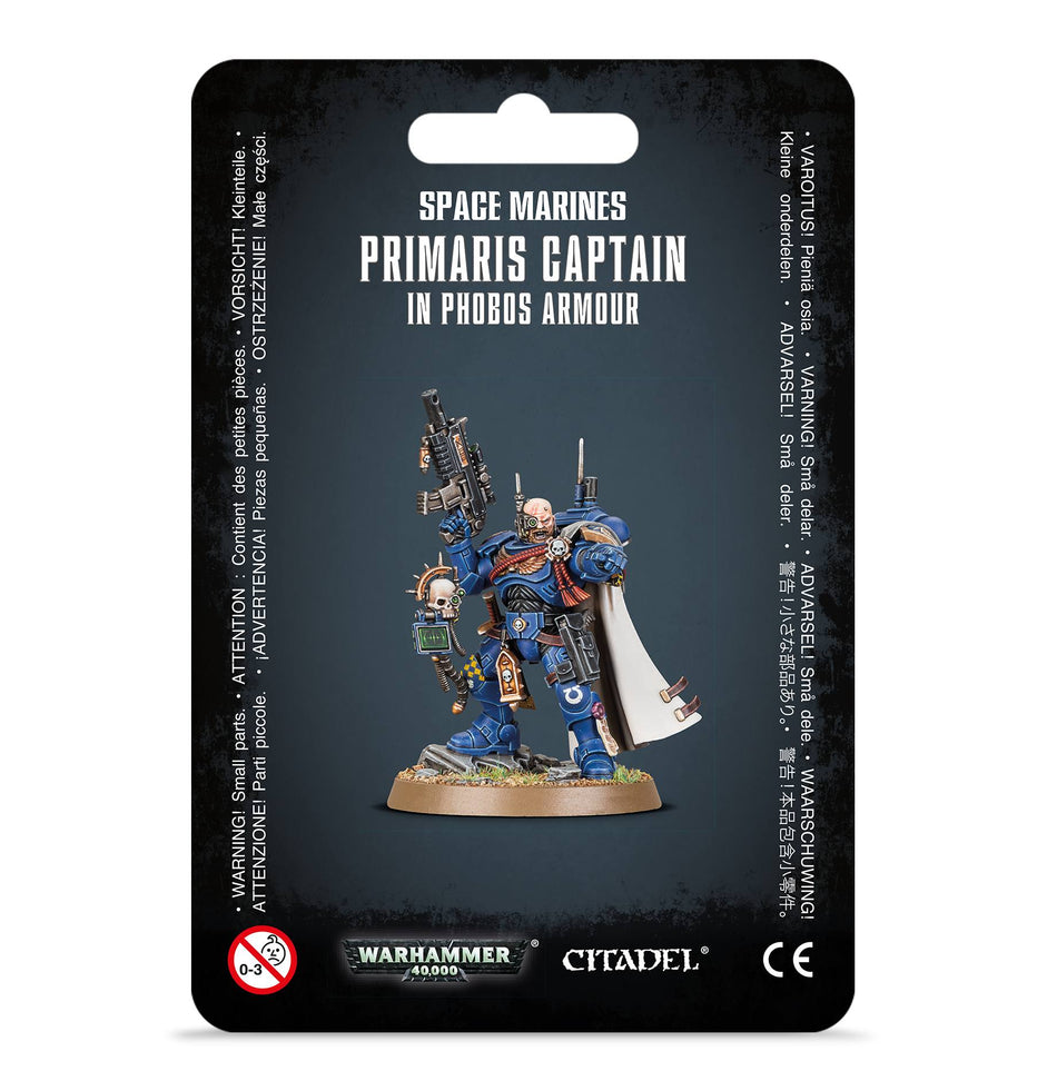 Space Marines: Primaris Captain in Phobos Armour Space Marines Games Workshop