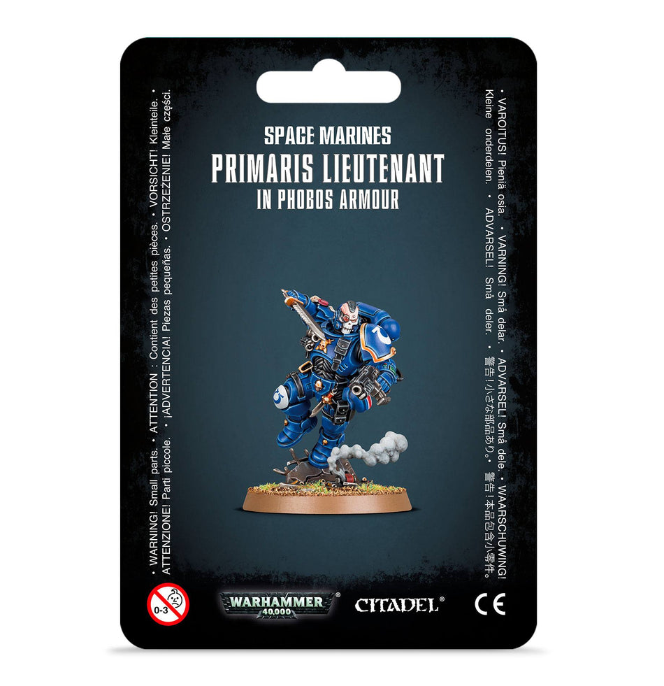Space Marines: Primaris Lieutenant in Reiver Armour Space Marines Games Workshop