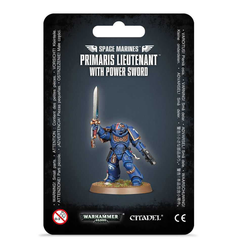Space Marines: Primaris Lieutenant with Power Sword Space Marines Games Workshop