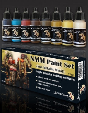 Scale 75 Scalecolor NMM Gold and Copper Paint Set Scalecolor Paint Sets Lets Play Games   