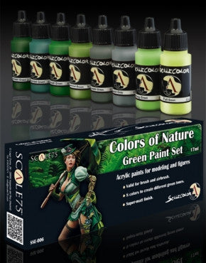 Scale 75 Scalecolor Colours and Nature Paint Set Scalecolor Paint Sets Lets Play Games   