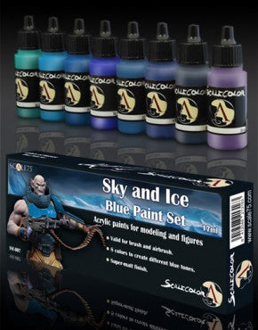 Scale 75 Scalecolor Sky and Ice Paint Set Scalecolor Paint Sets Lets Play Games   