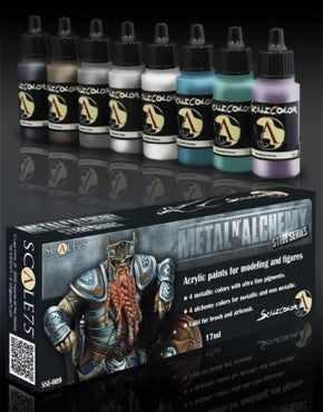 Metal 'n' Alchemy - Steel Series Scalecolor Paint Sets Lets Play Games   